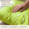 Kissenbezug 35x35 cm Grün | 100% Baumwolle | Atmungsaktive Produktbild-Vorschau 4