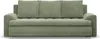 Sofa 3-Sitzer mit Schlaffunktion Foresta, Cord - Grün Produktbild-Vorschau 1