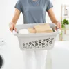 Rotho 3er-Set Wäschekorb 50L Flowers - Wäschesammler groß - Produktbild-Vorschau 5