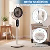 COSTWAY Standventilator mit Fernbedienung, Bodenventilator Produktbild-Vorschau 4