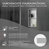 LuxeBath Nástenná nika dvojitá z nehrdzavejúcej ocele, Náhľad obrázku produktu 4