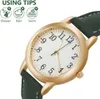 Montre Vicloon pour femme, avec bracelet en simili cuir, Voir les images du produit 2
