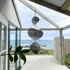 Ovales Spiral-Windspiel aus Metall, 360°-Gartenornament, Produktbild-Vorschau 3