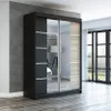 Schwebetürenschrank Kleiderschrank ERA  160 cm Schrank Produktbild-Vorschau 1