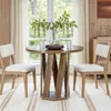 Tribesigns Tavolo da pranzo rotondo per 2-4 persone, 80 cm, Anteprima dell’immagine prodotto 9