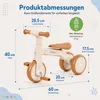 Moovkee, triciclo y bicicleta de equilibrio 3 en 1 para Vista previa de la imagen del producto 3