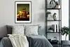 MuchoWow® Gerahmtes Poster Rustikal - Korb - Obst - Produktbild-Vorschau 2