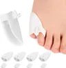 Zehentrenner Silikon Zehenschutz, 8 Stück Zehenspreizer Produktbild-Vorschau 1