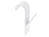 A white hook for a bathroom radiator. Produktbild-Vorschau