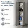 Armoire étroite polyvalente de 40 cm de large avec 1 porte Voir les images du produit 11