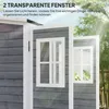 Outsunny Gartenschrank Holz, Geräteschuppen mit Produktbild-Vorschau 5