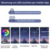 MODFU TV stolek s LED osvětlením, pod televizor 200 cm, Náhled obrázku produktu 5