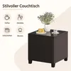 Yaheetech 3-tlg. Gartenmöbel Set aus Polyrattan, inkl. 2 Produktbild-Vorschau 4