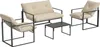 Outsunny Salon de jardin extérieur 4 pièces pour 4 Voir les images du produit 1