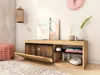 TV-Schrank "Naturale", Eiche/schwarz, mittelmäßig, nordic, Produktbild-Vorschau 3