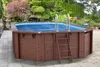 Interline Java Holzpool 6,40 × 4,00 m – 1,38 m Oval – Produktbild-Vorschau 3
