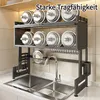 Geschirrkörbe, Abtropfgestell, staubdichte Tür, Produktbild-Vorschau 4