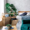 Relaxdays Wäschekorb mit Ablagen, 2 kippbare Wäschesammler, Produktbild-Vorschau 5
