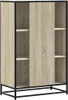 vidaXL Vysoká doska Sonoma-dub 68x35x106,5 cm Materiál na Náhľad obrázku produktu 6