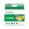 The image shows the packaging of ink cartridges. Produktbild-Vorschau