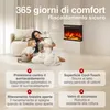 KAMINIO Camino elettrico LEA - Camino elettrico 3 in 1 con Anteprima dell’immagine prodotto 5