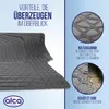 alca® Kofferraummatte aus Gummi, 140x108 cm, schwarz Produktbild-Vorschau 4