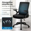 ALFORDSON Bürostuhl, Lendenstütze, Atmungsaktives Netz und Produktbild-Vorschau 11