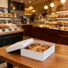 KAPAK Geschlossene Muffin Transportbox Weiß 30x30x10 cm Produktbild-Vorschau 7