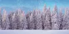 Achtergronddoek sneeuwbos 150x75 cm My Village Productafbeelding-voorbeeld 2