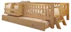 Letto per bambini 90x200 cm con letto a estensione, sponde Anteprima dell’immagine prodotto 5