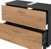 Meuble sous vasque Vicco Ilias Chêne doré/anthracite Voir les images du produit 5