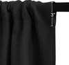 2ks Krátké okenní záclony Blackout Curtain pro kuchyňské Náhled obrázku produktu 4