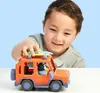 A young boy is playing with a toy car. Náhľad obrázku produktu