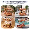CASARIA Carrello da Cucina Anteprima dell’immagine prodotto 8