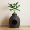 Mondeer 2-in-1 Katzentoilette & Schlafhöhle mit Produktbild-Vorschau 11