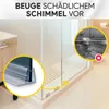 Duschdichtung PVC Ersatzdichtung TYP-4 200cm Glasstärke 6mm Produktbild-Vorschau 4
