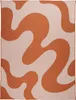 Volero - Outdoor Teppich - Summer Swirl Terracotta - 80x150 Produktbild-Vorschau 2