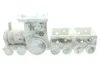 Weihnachtszug "Shabby White" aus Holz, 40 cm lang, Dekozug Produktbild-Vorschau 2