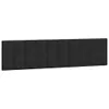 Cuscino per testiera nero 200 cm in velluto Anteprima dell’immagine prodotto 1