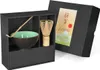 Matcha Set / Matchaset / Matcha Schale 250ml moosgrün mit Produktbild-Vorschau 2