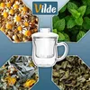 Vilde | Teebecher mit Sieb und Deckel 350 ml - Teeglas Produktbild-Vorschau 5