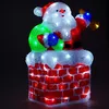 LED kerstman figuur, kerstverlichting, IP44, acryl, 80 Productafbeelding-voorbeeld 2