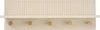 Garderobenleiste >Rocca< in Beige, MDF - 50x16x12cm Podgląd zdjęcia produktu 1
