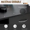 HOMCOM Bureau informatique table d'ordinateur multimédia Voir les images du produit 3