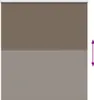 vidaXL Verdunkelungsrollo Kaffeebraun 135x175 cm Produktbild-Vorschau 5
