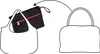 Handtas-Organizer, Make-up-Tas, Cosmetische Tas, 25 x 18,5 Produktbild-Vorschau 4