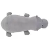 vidaXL Ippopotamo peluche grigio Anteprima dell’immagine prodotto 3