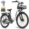 Městské elektrokolo 26" 158–198 cm, pneumatiky odolné proti Náhled obrázku produktu 1