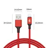 USB-A auf iPhone Nylon Kabel Typ A Ladekabel für iPhone - Produktbild-Vorschau 7