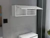 POZIOMA ŁAZIENKOWA 80 SZAFKA WISZĄCA 80cm biała biały mat Podgląd zdjęcia produktu 4